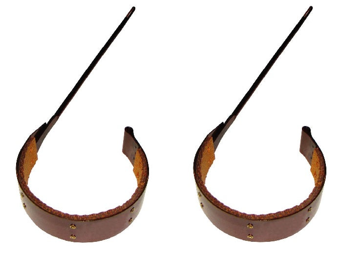350967R21 Two Riveted Brake Bands with Lining Fits International Harvester