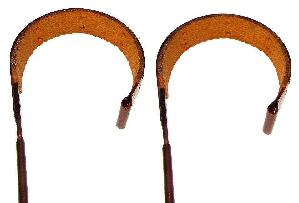 350967R21 Two Riveted Brake Bands with Lining Fits International Harvester