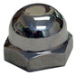 FDS189 Chrome Steering Wheel Nut Fits Ford