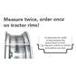 R2062 Rear Rim - 4 Loop Fits Massey-Harris