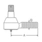 Tie Rod End Fits Kubota Replaces 3552362920