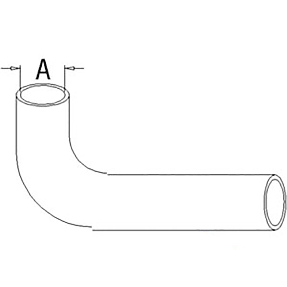 3582179M2 One (1) Top Radiator Hose Fits Massey Ferguson 3085 3095 3115