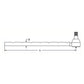 35860-62873 Outer Tie Tod End Fits Kubota Tractor Models M4950 M5950