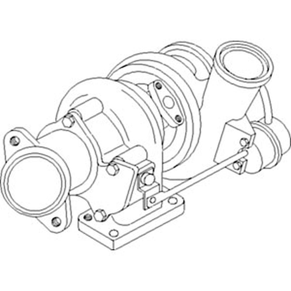 3592767 3800799 Turbocharger for Dodge Truck 2500 3500 5.9 Liter