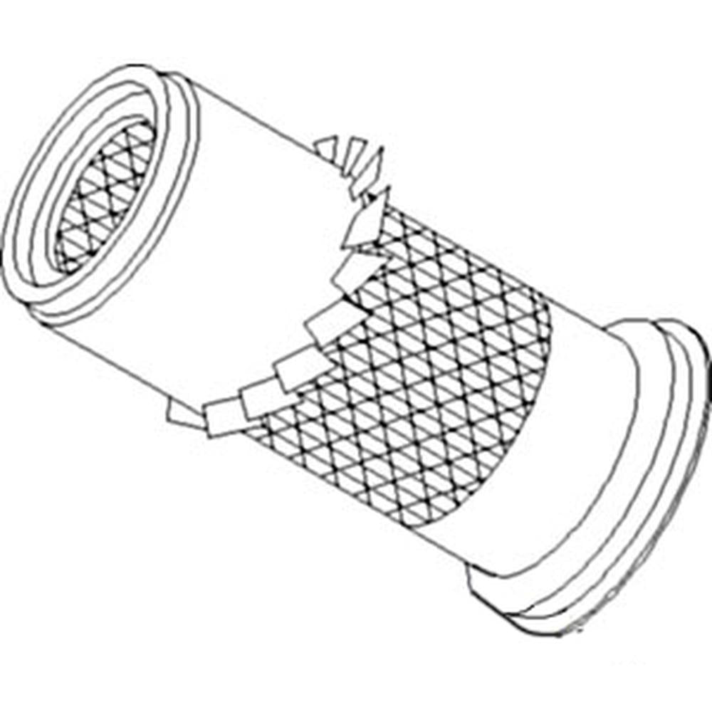 Outer Air Filter Fits Massey Ferguson Replaces 3595503M1