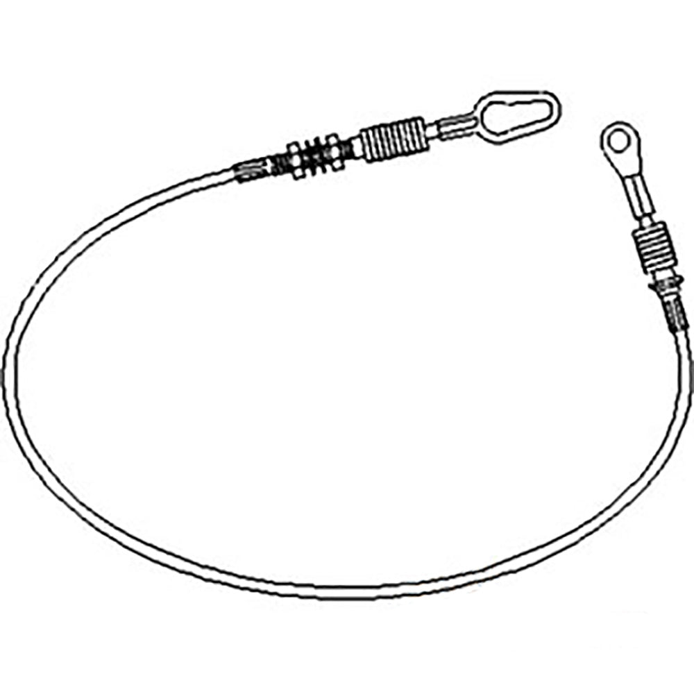 RIGHT BRAKE CABLE Fits Massey Ferguson MF360 MF362 MF365 MF375 MF383 MF390 MF390