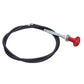 3597064M91 Fuel Stop / Shut-off Cable Fits Massey Ferguson 240 253 360