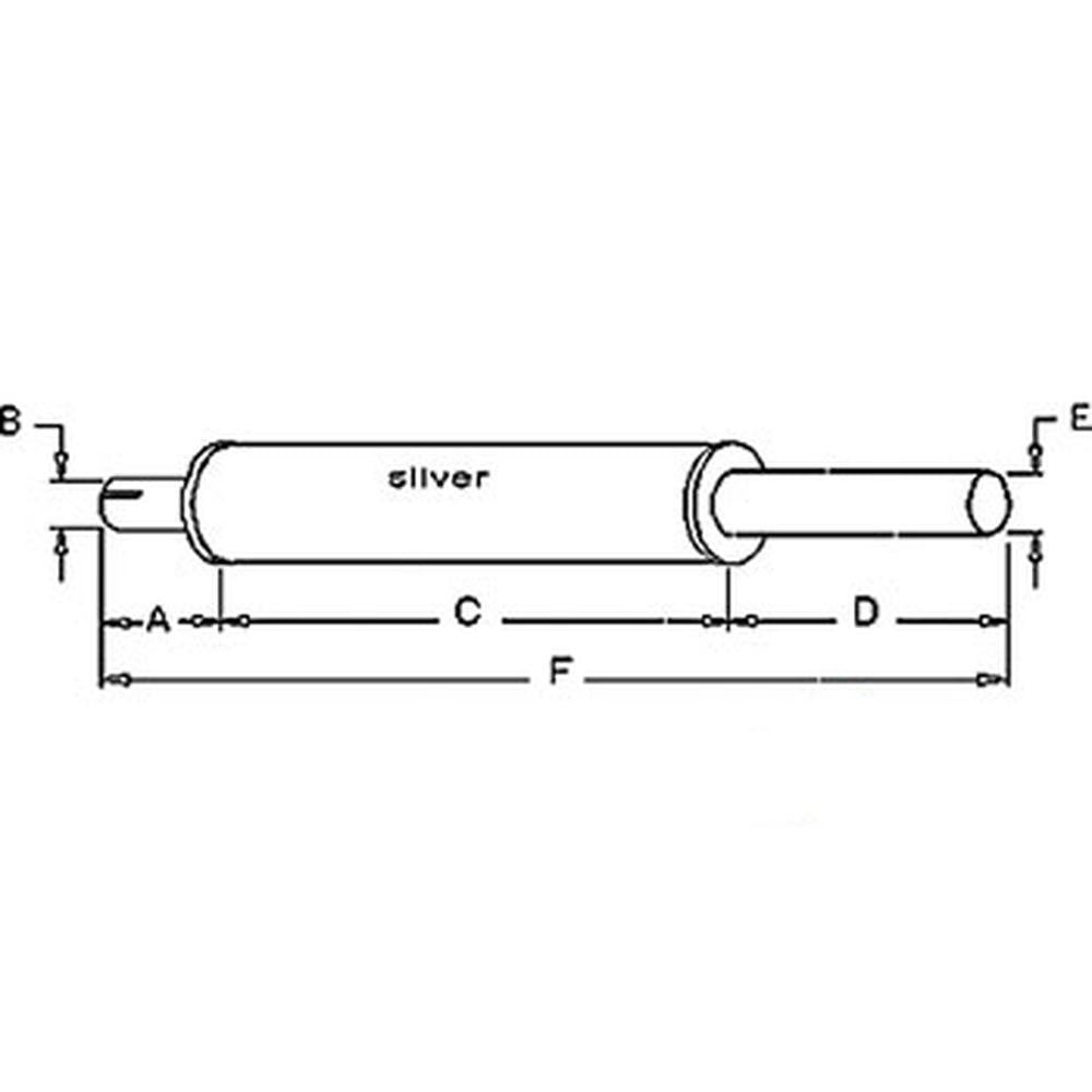 R1069 Muffler Fits Co-Op