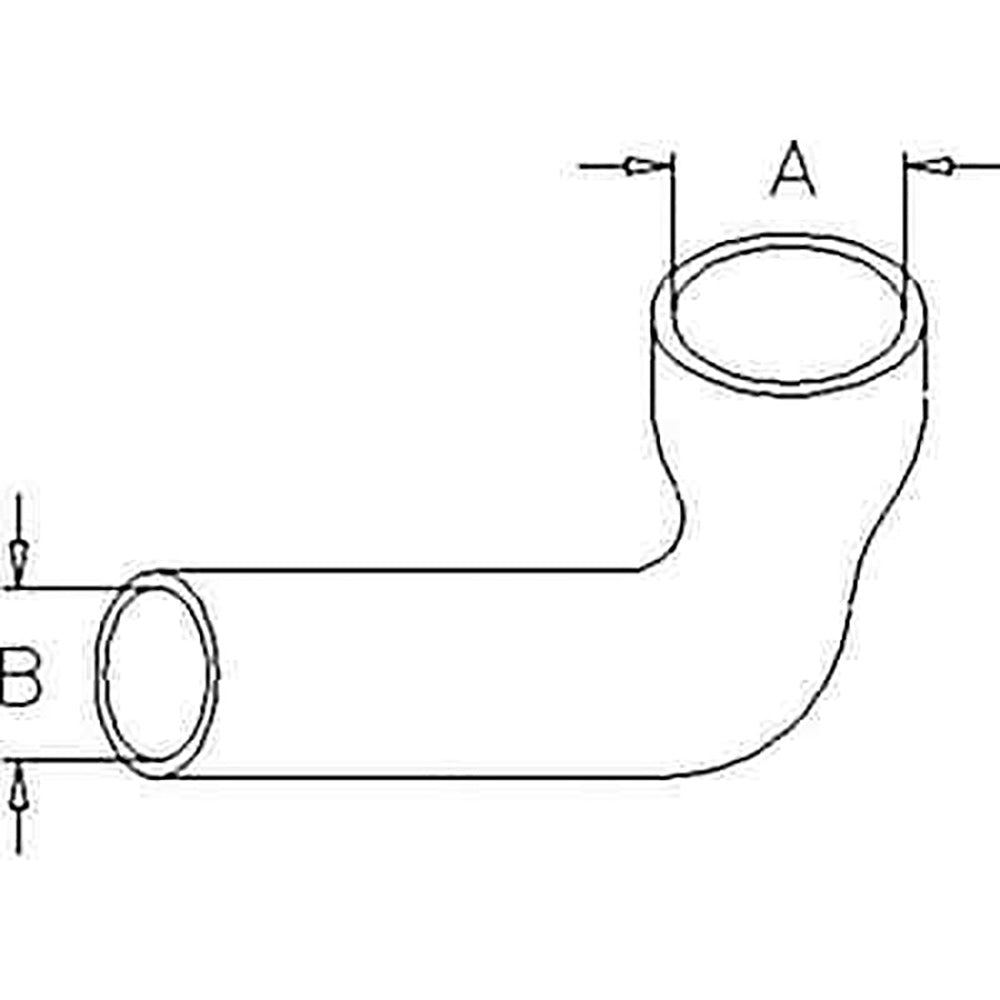 Radiator Hose - Lower Fits Massey Ferguson 399 396 3614419M1
