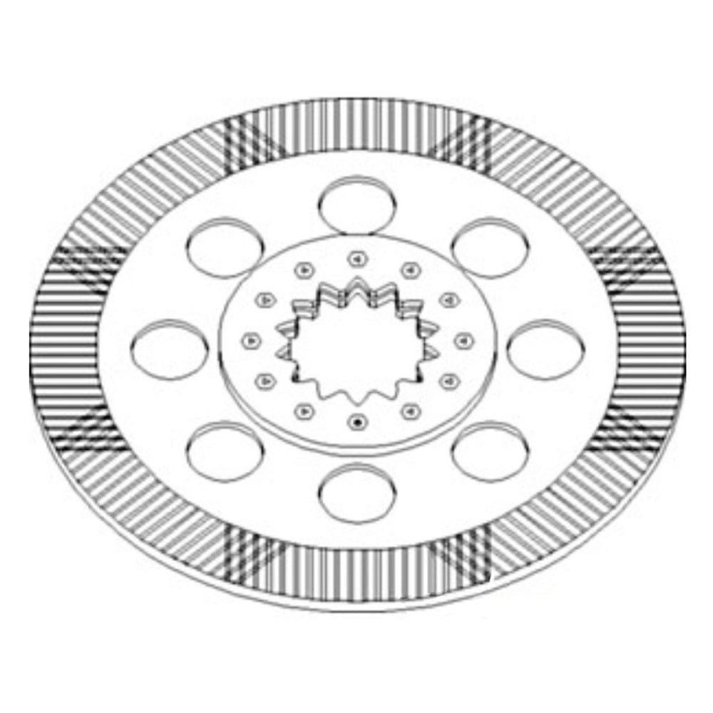 3617653M91 Brake Disc Fits Allis Chalmers Tractor 8775 8785 9435 9455 9735 9745