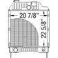 3619008M92 Radiator Fits Massey Ferguson 3645 3655 3600 6190 8120 Tractors