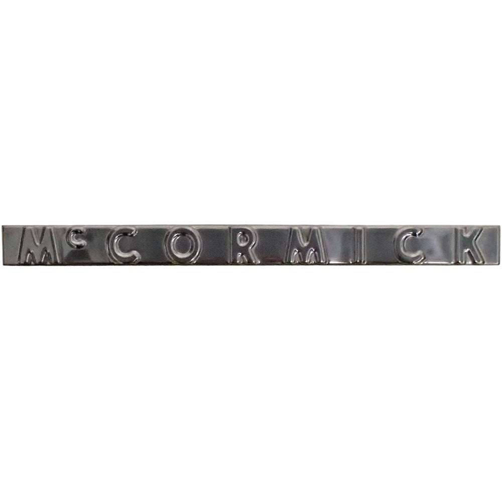 362317R1 "McCormick" Side Emblem Fits Case IH 300 350 400 450 Fits International