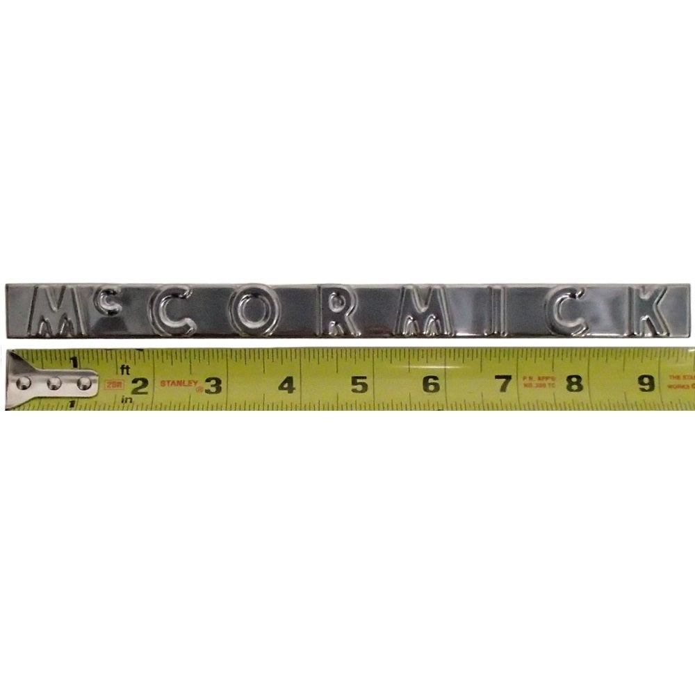 362317R1 "McCormick" Side Emblem Fits Case IH 300 350 400 450 Fits International