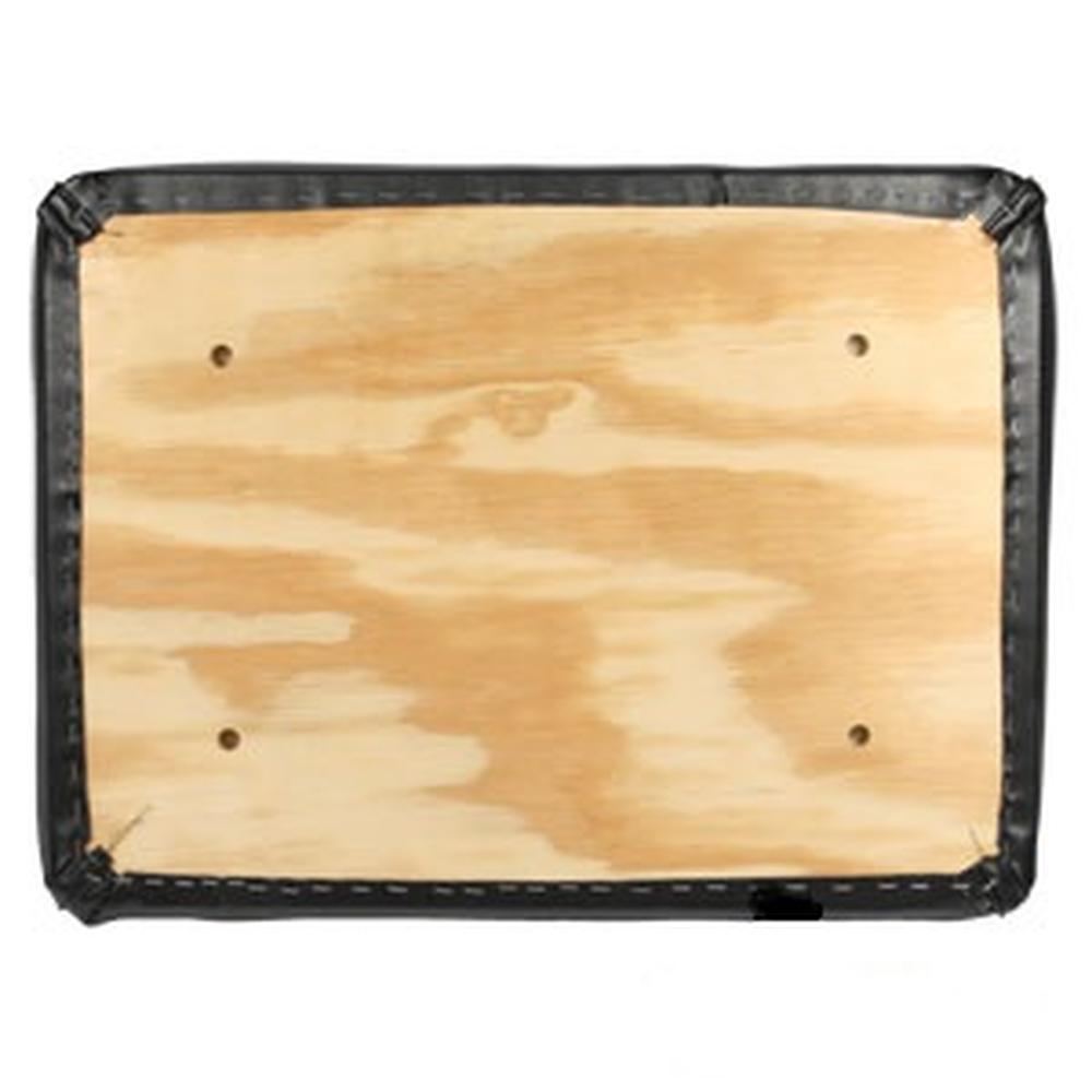 Black Vinyl Wood Base Bottom Cushion Fits Universal Products Replaces AV101901