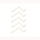 Qty 5: Rake Teeth Fits Ford/New Holland Replaces 86729947