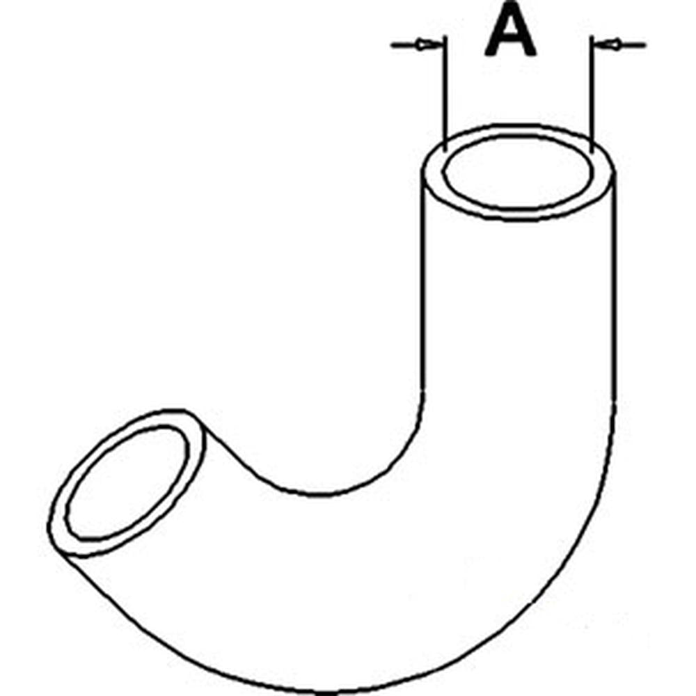 3637573M1 Tractor Inlet Hose Fits Massey Ferguson 365 375 383 390 390T 393 398 +