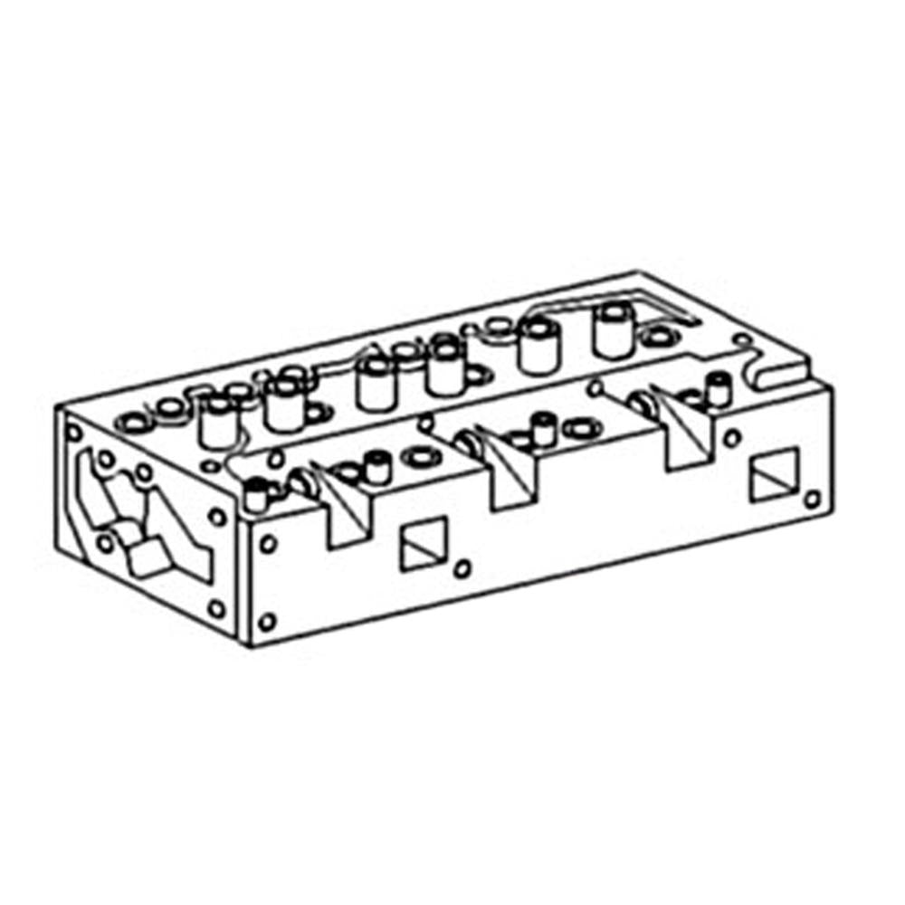 3638321M91 Cylinder Head Fits Massey Ferguson Tractor A3.152 35 50 202 203 204