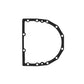 Rear Main Gasket Fits Renault Replaces 7701032156