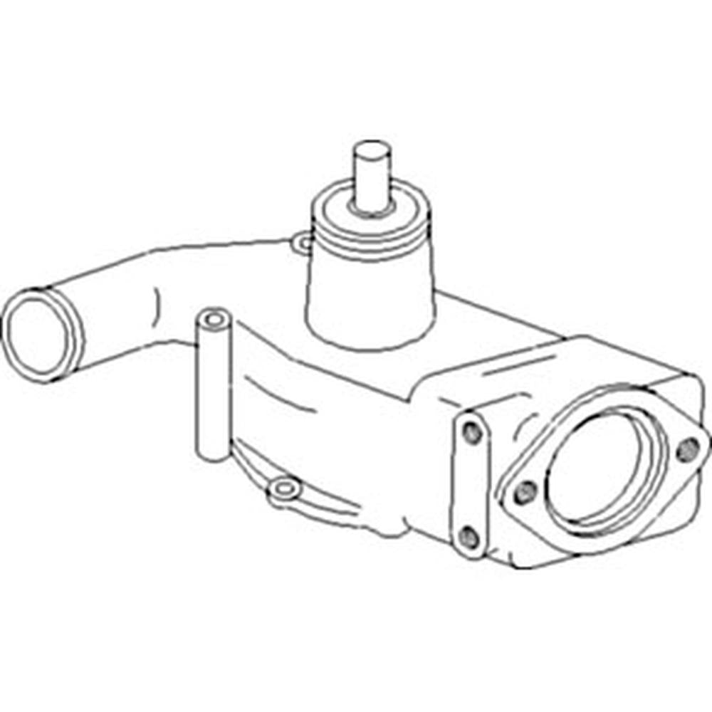Water Pump without Pulley Fits 1100 1130 3641870M91 3641870M91-A 37712330 377123