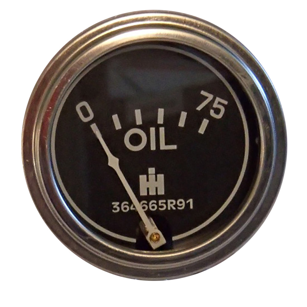 Oil Pressure Gauge Fits Case/International Harvester Replaces 364665R91GV