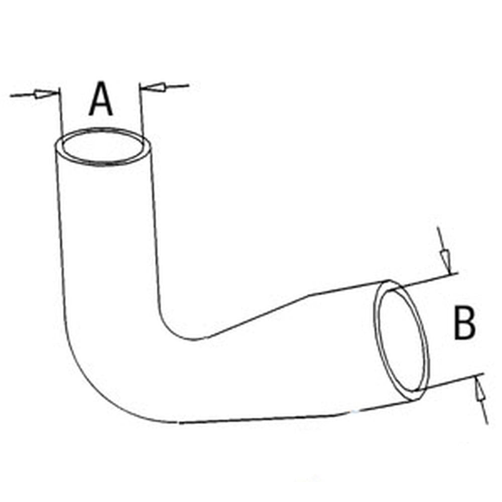 Upper Radiator Hose Fits Case-IH Fits FARMALL Tractor Model 340