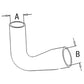 IHS4847-STR Upper Radiator Hose Fits John Deere