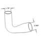 Top Radiator Hose Fits International Replaces 369094R1