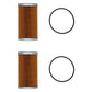 Qty 2: Fuel Filter Fits Komatsu Replaces 129100-55650