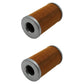 Qty 2: Fuel Filter Fits Komatsu Replaces 129100-55650