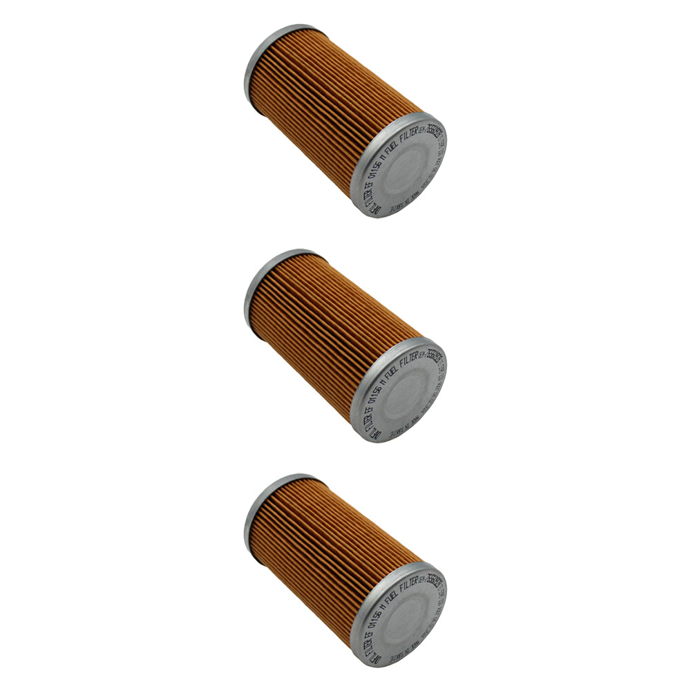 Qty 3: Fuel Filter Fits Komatsu Replaces 129100-55650