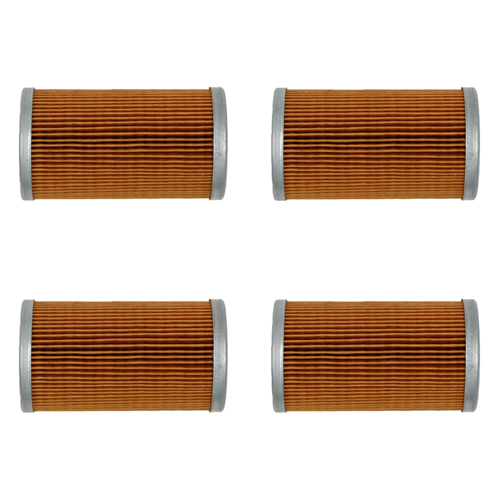 (4)- Fuel Filter Cartridges for Kioti Daedong DK35 DK40 DK45 DK50 LB2202 LK3054
