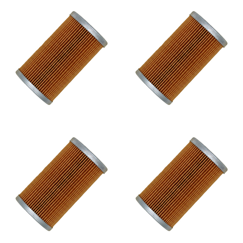 (4)- Fuel Filter Cartridges for Kioti Daedong DK35 DK40 DK45 DK50 LB2202 LK3054