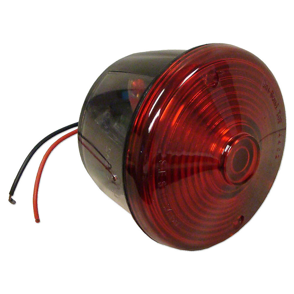 12V Round Red Tail Light Assembly Fits Ford Replaces 370716R91