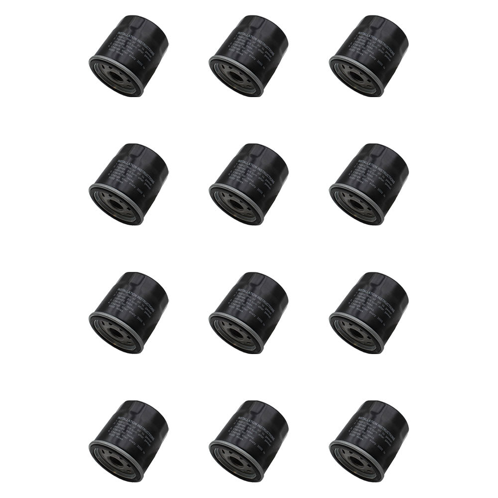12-Oil Filters Fits John Deere AM101001 AM101054 AM105172 AM105555 AM107423