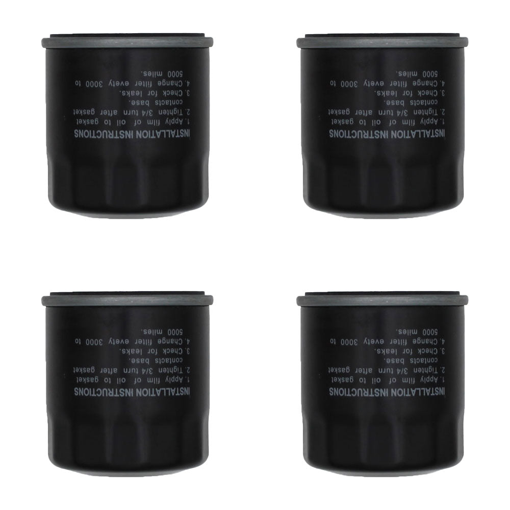 Qty 4: Lube Filter Fits Kawasaki Replaces 49049-1063