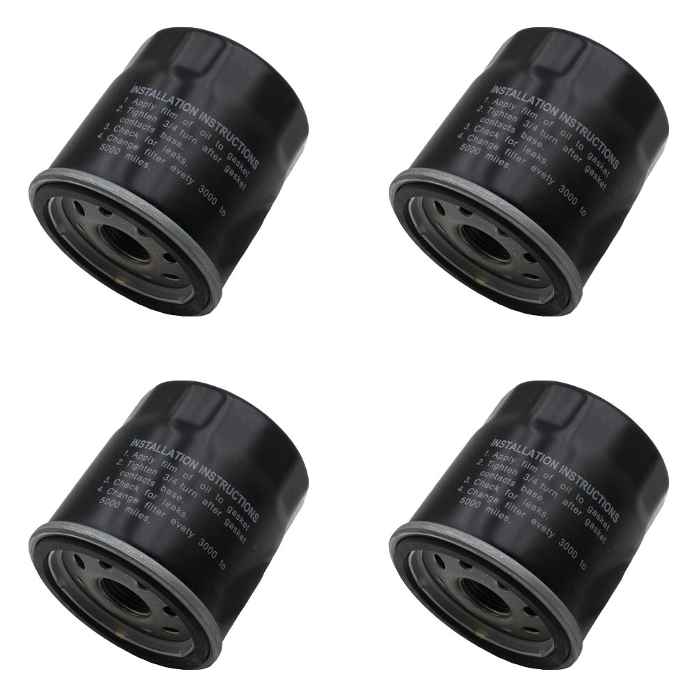 120-634 4 Pack Oil Filter Fits Kawasaki 49065-7010, 49065-2057, 49065-2062