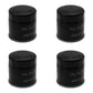 120-634 4 Pack Oil Filter Fits Kawasaki 49065-7010, 49065-2057, 49065-2062