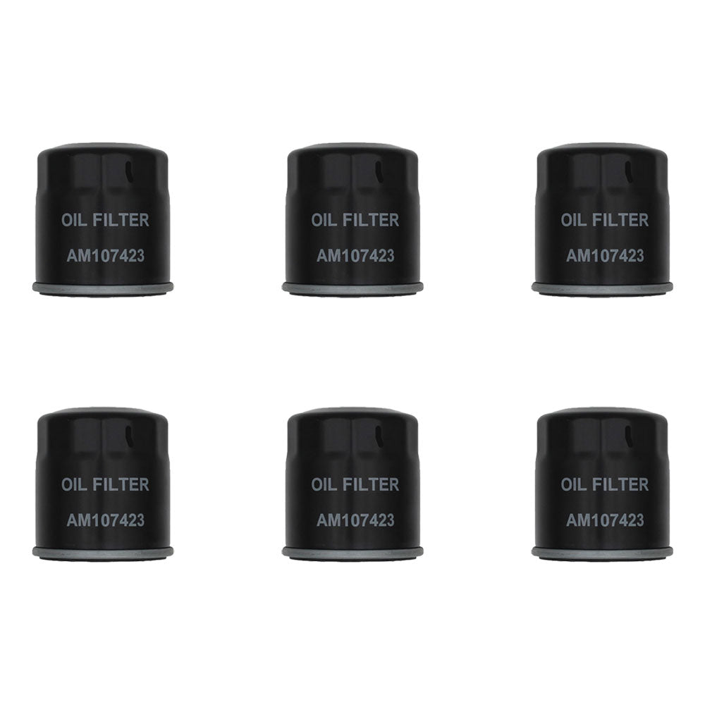 Pack of 6 Oil Filters Fits Briggs & Straton 499532, 692513, 820314