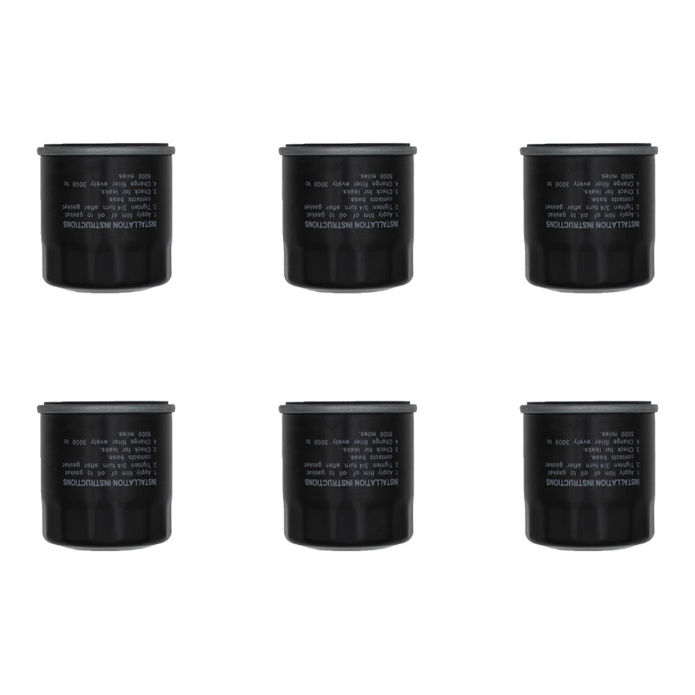 Qty 6: Lube Filter Fits Woods Replaces 300314