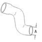 Radiator Hose - Lower Fits International 656 560 656U 460 706 660 371307R1
