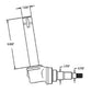 371705R91 RH LH Spindle Fits Case IH 200 230 240 404 424 444 2404 2424 2444