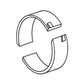 IHS2548 0.020" Connecting Rod Bearing Fits International