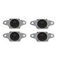 Qty 4: Radiator Mount Bracket Fits Case/International Harvester