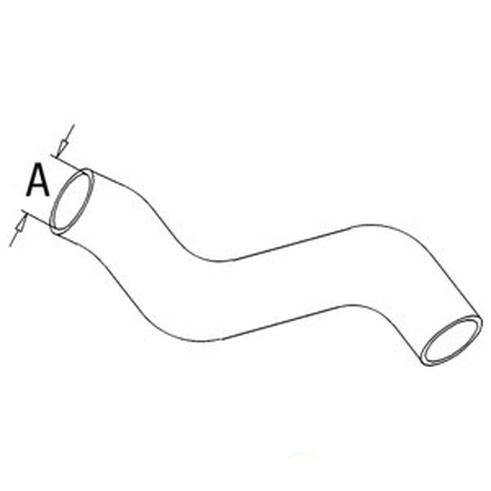 379237R1 Top Radiator Hose Fits IH Fits FARMALL