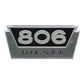 Emblem 806 Diesel Fits International 806 381558R1
