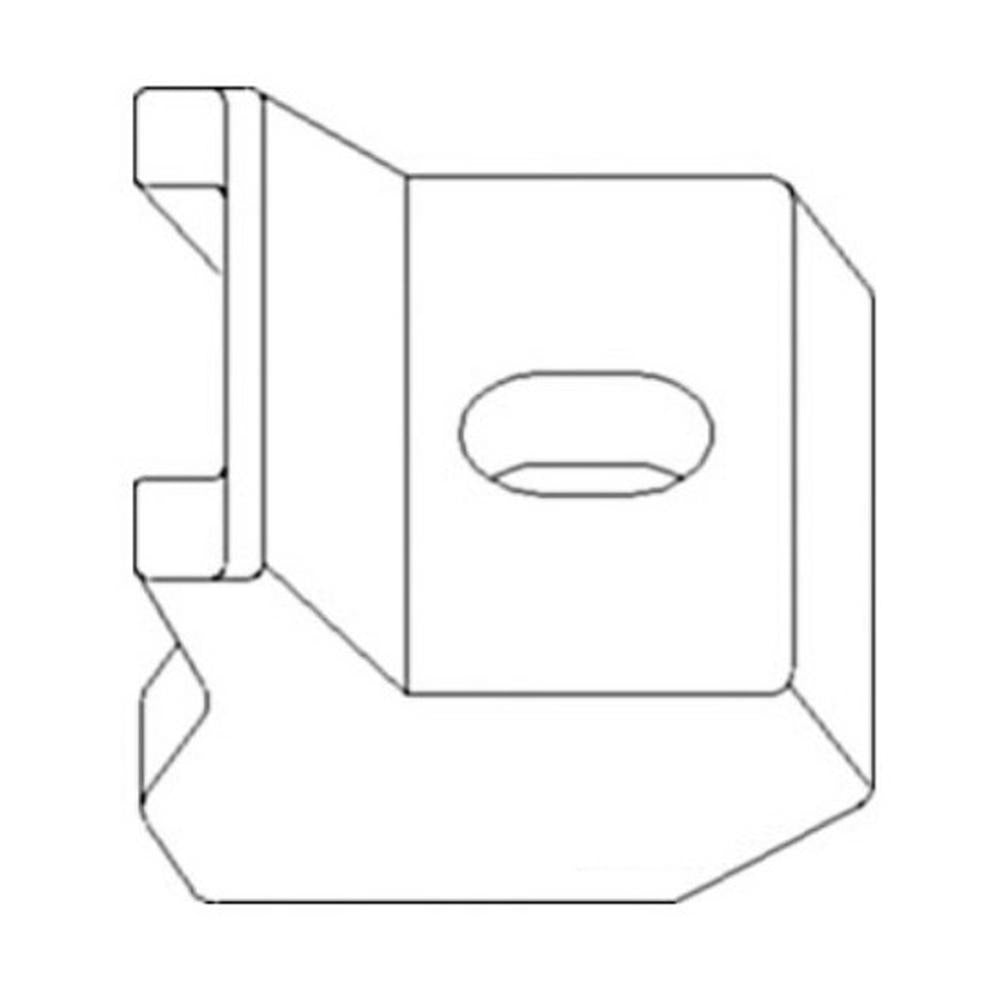 381725R1 Rear Wheel Adjuster Clamp Fits Case-IH Tractor 504 544 574