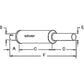 R1072 Muffler Fits IH / Fits FARMALL