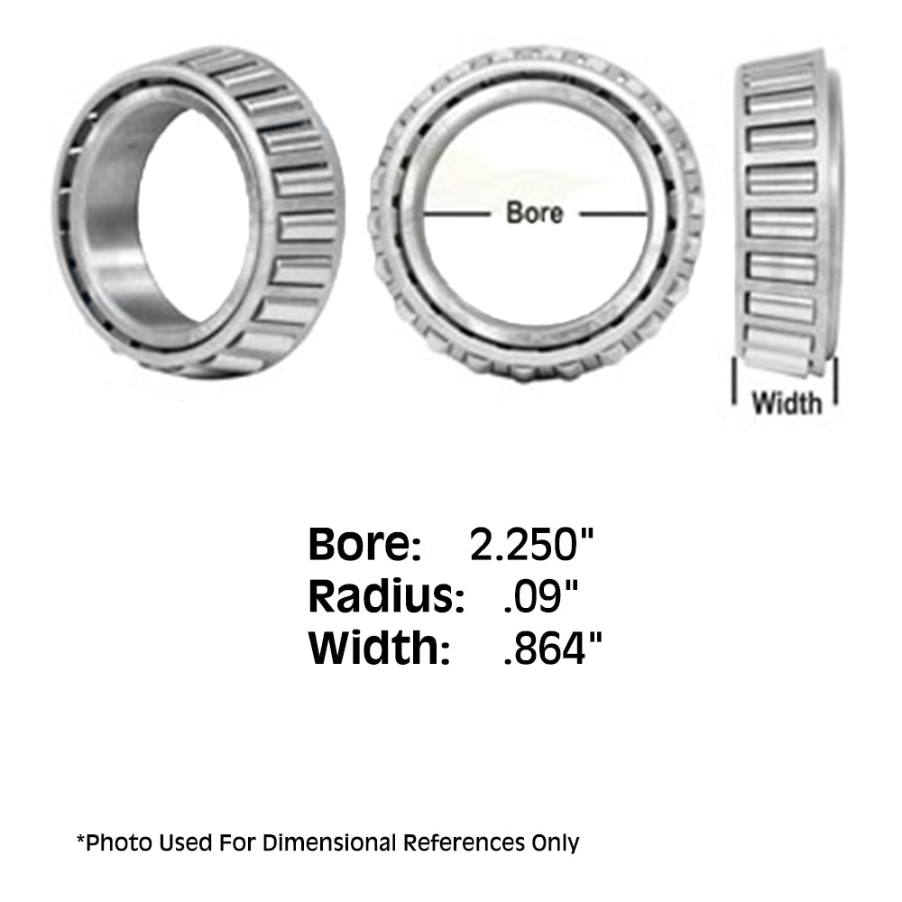 Tapered Roller Bearing Cone Fits Massey Ferguson Replaces 10A7291