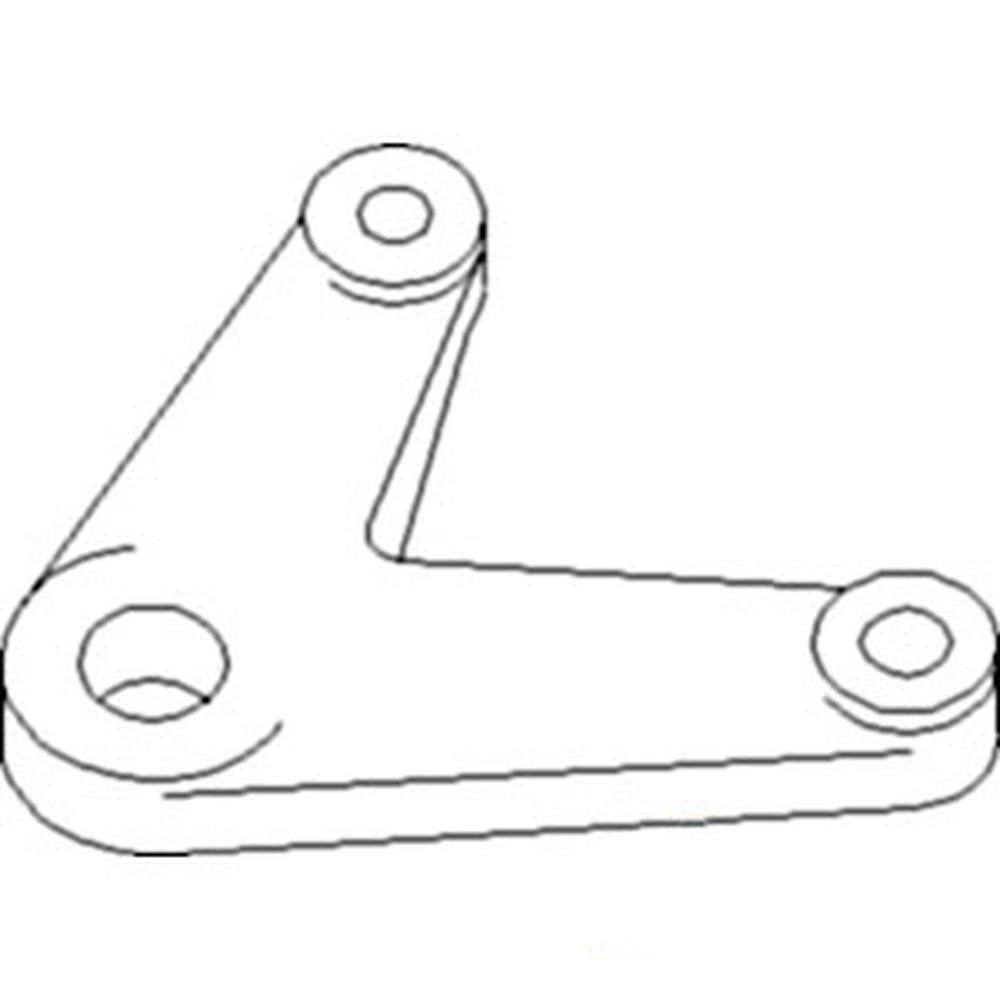 388196R1 New Center Trans Shift Lever Fits Case-IH Tractor Models 2544 666