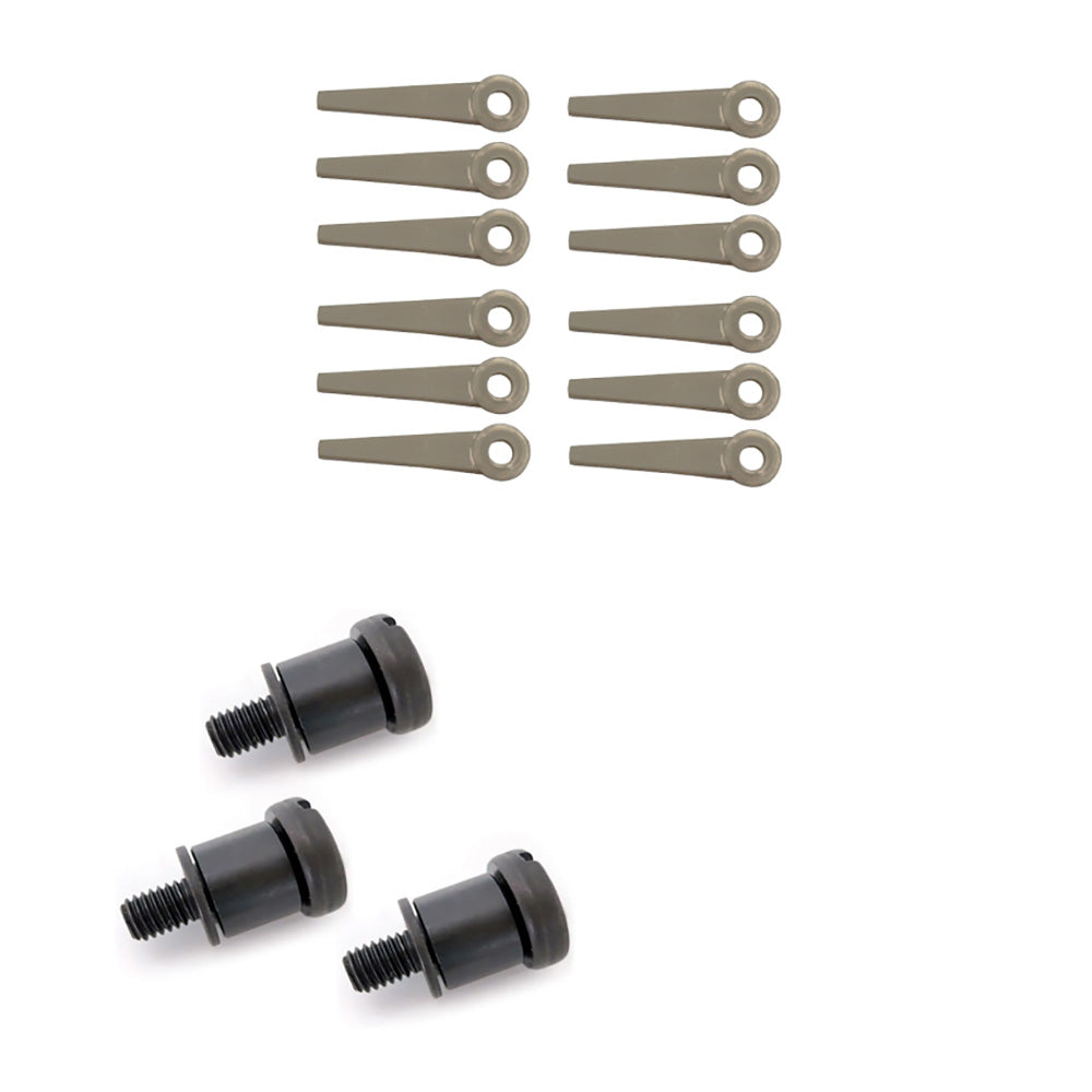 PolyCut Blades & Bolts Replacement Set 4111 710 8700 / 4111 007 1001 Fits Stihl